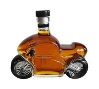 Whiskyflasche - 300 ml Motorrad Spirituosen Behälter - Sammler Whisky Karaffe - Für Barkeeper Enthusiasten Bar Vitrine Restaurants Hotels Clubs Regale Unterhalter
