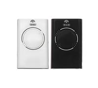 (White 2 button 868mhz) 433/868MHz Rolling Code Remote Control Compatible with FAAC XT2 XT4 Garage Door Sliding Gate Motor Electric Gate Opener Remote