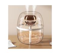 (White) 3L Large Capacity Double Spray Humidifier, Portable for Bedroom & Living Room, 360 Degree Coverage