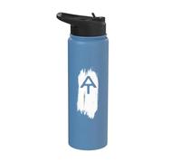 White Blaze Appalachian Trail AT Minimalist Hiking Retro Stainless Steel Insulated Water Bottle