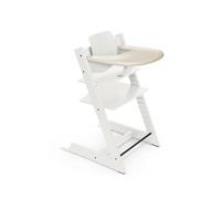 white Chaise haute Tripp Trapp® avec plateau Stokke®