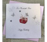 WHITE COTTON CARDS Carte d'anniversaire Faite à la Main « to A Wonderful Mum » - BD35A