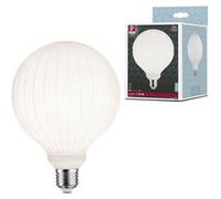 Paulmann 29079 White Lampion Edition Filament LED Globe G125 230V E27 4,3W 400lm gradable 125 mm Blanc Verre 3000K