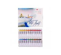 White Nights Aquarell Set, 24 x 10 ml Tuben