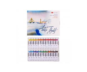 White Nights Aquarell Set, 24 x 10 ml Tuben