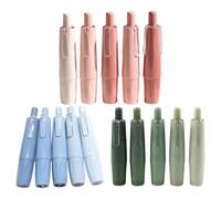 White Out Lot de 5 stylos à ruban rétractables 11,5 x 2 x 1,7 cm | Ruban correcteur rétractable blanc pour femmes, garçons, filles, adolescents, fils, filles, étudiants