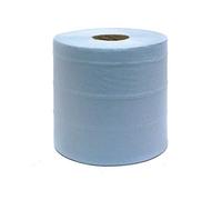 Whitebox Classeur cbl150s de rouleau, à dévidage central 2 plis, 150 m, bleu (Lot de 6)