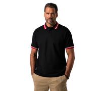 WHITELISTED Jp1880 Poloshirt, Halbarm, Piqué, BIS 8 XL Chemise, Noir, 7XL Hommes