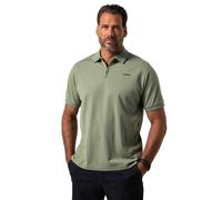 WHITELISTED Jp1880 Poloshirt, Halbarm, Zipper, BIS 8 XL Chemise, Vert Eucalyptus, 6XL Hommes