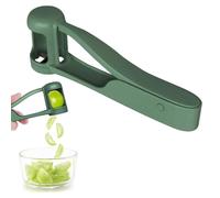 WhiteRhino Coupe Fruits et Légumes en Lamelle-Petits Bébé, Trancheuse de Fruits, Outil De Trancheur de Coupe de Fraise de Tomate Raisin Pour La De Salade Fruits (Vert)