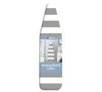 Whitmor 6880 - Résistant aux 100-strplma Calciner Table à Repasser avec Pad, Paloma Gris à Rayures