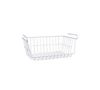 Whitmor Panier d'étagère en Fil métallique Blanc
