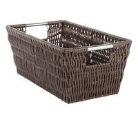 Whitmor Rattique Petite étagère Tote, Marron, Small