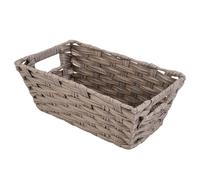 Whitmor Split Rattique Petit sac fourre-tout Gris délavé