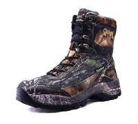 WHLWDH Neu Bottes de chasse imperméables pour hommes avec motif camouflage, bottes tactiques militaires, chaussures d'extérieur respirantes et antidérapantes, bottes de jungle légères,C-44
