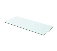 WHOPBXGAD Panneau en Verre Trempé pour Étagère Murale, 60 x 20 cm, 8 mm d'Épaisseur, Capacité de Charge 15 kg, Idéal pour Salon Cuisine ou Boutique, Vitrine Moderne et Facile à Nettoyer