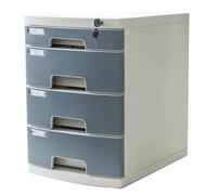 Whsmke Classeur De Bureau Verrouillable, Support De Rangement Multi-tiroirs | Boîte Rangement Dossiers A4 Pour Fournitures De Bureau, Archives De Documents Classifiés Pour La Finance(4-layersB)
