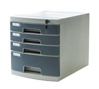 Whsmke Classeur De Bureau Verrouillable, Support De Rangement Multi-tiroirs | Boîte Rangement Dossiers A4 Pour Fournitures De Bureau, Archives De Documents Classifiés Pour La Finance(4-layersA)