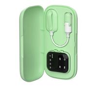Whtkoph Alarme Sans Fil Contre L'énurésie Nocturne, Dispositif D'apprentissage de La Propreté, Par USB avec Récepteur pour Adultes et Enf, Vert