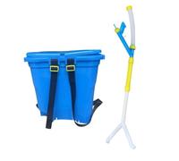 Whtkoph Épandeur D'engrais de 25 L pour Cultures, Double Port