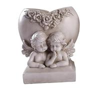 Whtkoph Figurine d'ange en Pot de Fleurs, Pot de Fleurs Décoratif à Poser dans Le Salon, Style A