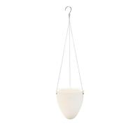 Whtkoph Jardinière Suspendue à Arrosage Automatique avec Réservoir Profond, Support pour Pot de Fleurs, Fil et Crochet en Acier