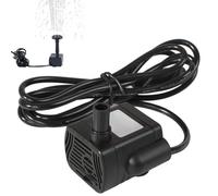 Whyzsjnclg Pompe à Eau Solaire Mini Pompe de Fontaine Solaire pour Bassin Flottant de Jardin, sans Panneau, Ligne 1, 5 m