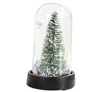Wiboie Lampe de Bureau Père Noël Avec base LED élan sapin éclairage chaud | Lampe Figurine Sapin Noël Renne Pour Table Étagère Cheminée Intérieur Chambre Salon Bureau Maison De Ferme Hi