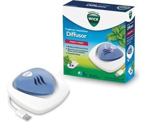 WICK Atomiseur portable 5W fonctionnement sans eau Câble USB ws-bl WH1800EU
