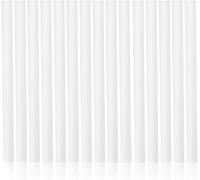 Wick Lot de 15 humidificateurs d'air de rechange, 15 cm, avec mèche générique, filtre en coton, pour chambre à coucher, bureau (blanc)