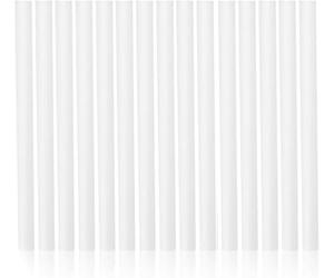 Wick Lot de 15 humidificateurs d'air de rechange, 15 cm, avec mèche générique, filtre en coton, pour chambre à coucher, bureau (blanc)