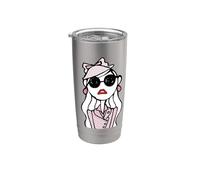 Wicked Glinda Daichi Miura Fashion Portrait Gobelet isotherme en acier inoxydable double paroi