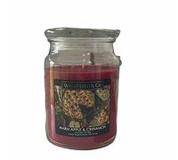 Wickford & Co Bougie parfumée Esprit de Noël - jusqu'à 95 heures de combustion (Pomme chaude & Cannelle)