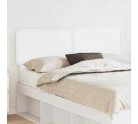 Wicterencia Tête de lit en bois blanc pour lit, chambre à coucher, meubles avec dossier et kit de montage, panneau mural durable pour lit double, simple, chambre d'enfant, installation facile