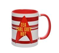 Widdop and Co. Star Trek Tea, Earl Grey, tasse chaude (320 ml) | Star Trek Captain Picard Mug en céramique | Cadeaux Star Trek et objets de collection et produit officiel
