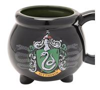 WIDDOP & CO Tasse en céramique Caldero Harry Potter Slytherin avec écusson - Objet de collection sous licence officielle