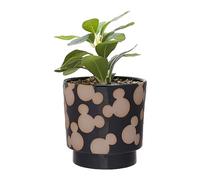 Widdop Disney Mickey Shapes Pot de fleurs Noir