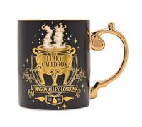 Widdop Warner Bros Mug Harry Potter - Design emblématique chaudron fuyant - Tasse à thé et café en céramique - Produit officiel à collectionner - Cadeau de qualité supérieure pour les fans, les