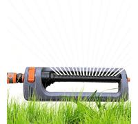 Wide Coverage Yard Sprinkler - 19 Oscillating Water Sprayer, Durable Irrigation Device with Fast Connect Fittings for Outdoor Watering Tasks | Landscape Maintenance System Grass Flower Beds Recrea