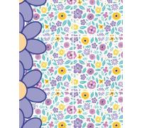 Wide Ruled Blank Composition Notebook: 110 Pages, Wide Ruled, 7.5 x 9.25 inches, Matte Finish