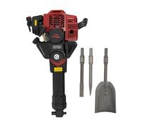 Wiefiche Pelleteuse à essence 52 CC 2 temps 1900 W 3 en 1 multifonctionnelle avec pelle large, hachette pointue et hachette plate - Pour plantation d'arbres de jardin