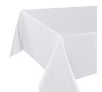 Wien Home Nappe moderne avec protection anti-taches pour tente à bière - Blanc - 110 x 260 cm