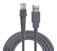 Wiffe Câble de données USB 2 m / 7 pieds pour scanners GD4130 QD2100 | Câble de Scanner universel, câble de données polyvalent, léger, adapté Scanners GD4130 QD2100 GBT4100
