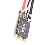 Wiffe Contrôleur de Vitesse sans balais Professionnel 35A 45A avec, 45A | Lumière LED Programmable sans balais, contrôleur de vitesse électronique 35A 45A pour F4 F7 FPV, faible