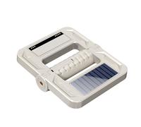 Wiffe Éclairage extérieur avec charge solaire Blanc | 6 à 30 heures d'autonomie avec charge rapide de type C et résistance à l'eau pour les activités de plein air et diverses