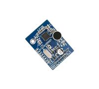 Wiffe Module de Reconnaissance vocale précise à Puce LD3320, avec Stockage intégré pour Plusieurs Commandes, Carte de développement de Commande vocale