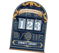 Wiffe Panneau de Lecture de Compteur de Livres LUS Cette année, décoration de bibliothèque à Domicile, de de Lecture pour Femmes