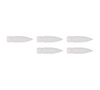 Wiffe Pointe remplaçable pour marqueur, poils en nylon souple, 5 packs | Pointe de remplacement pour marqueur acrylique liquide, poils en nylon souple, ligne de 1 à 5 mm de large pour la