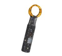 Wiffe Porte-vin en Tricot de avec poignées, Black | Embellissements décoratifs avec poignées confortables, convient bouteilles standard de 750 ml, idéal pour les