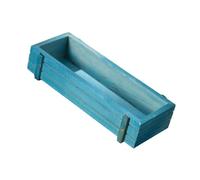 Wiffe Pots de plantes grasses en bois durable avec trous pour flux d'air | Multifonction en bois moderne, design peu encombrant, parfait pour les petits appartements, facile à